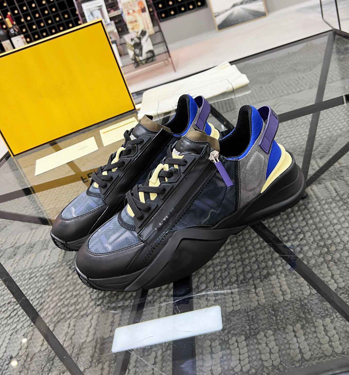 

Flow Sneakers Shoes Men Mesh Zipper Skateboard Rubber Runner Sole Tech Fabrics Trainer, 20