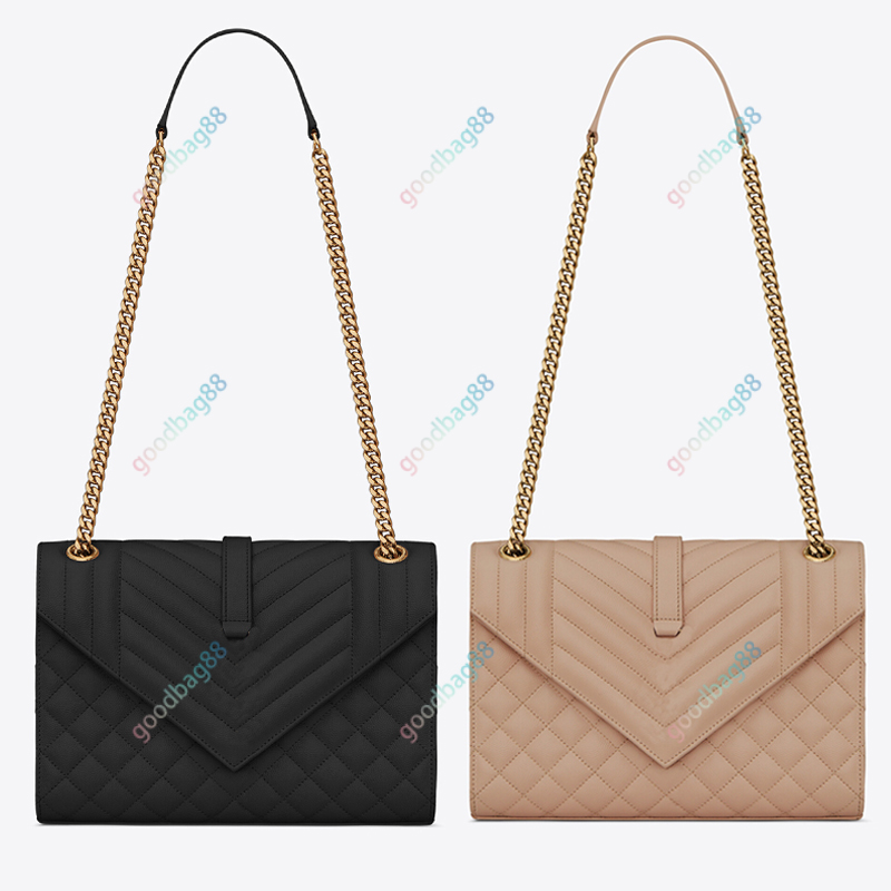 

Designer Women Envelope Bags Crossbody Fashion Quilted Leather Shoulder Bag Messenger Bag Handbag High Quality Classic Purse Pouch Wallets 600185, Not sold separately
