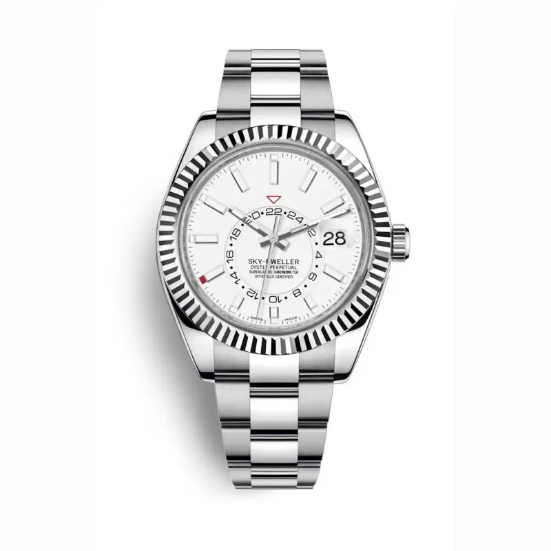 

u1_dropshipping-2022 Mens Watch Silver Rome Number Face Big Date Men Sapphire Glass Stainless Steel Automatic Mechanics Watch Wristwatches montre de luxe