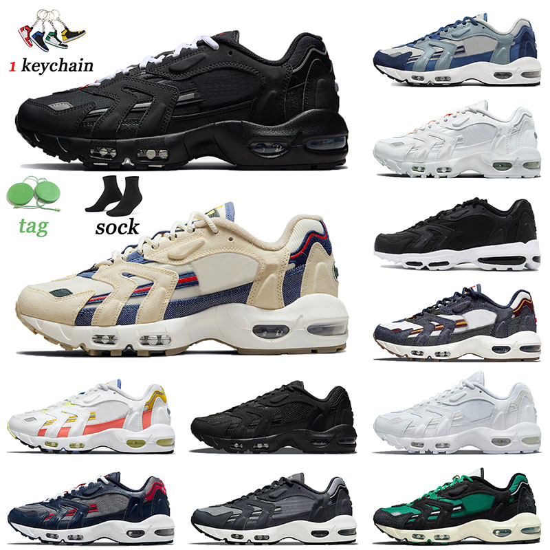 

aaa+ Quality 96 96s Running Shoes Men Women Triple Black Sport Red White Beach Outdoor Midnight Navy Blackened Blue Summer Pastels Trainers Sports Designer Sneakers, 40-45 black sport red white
