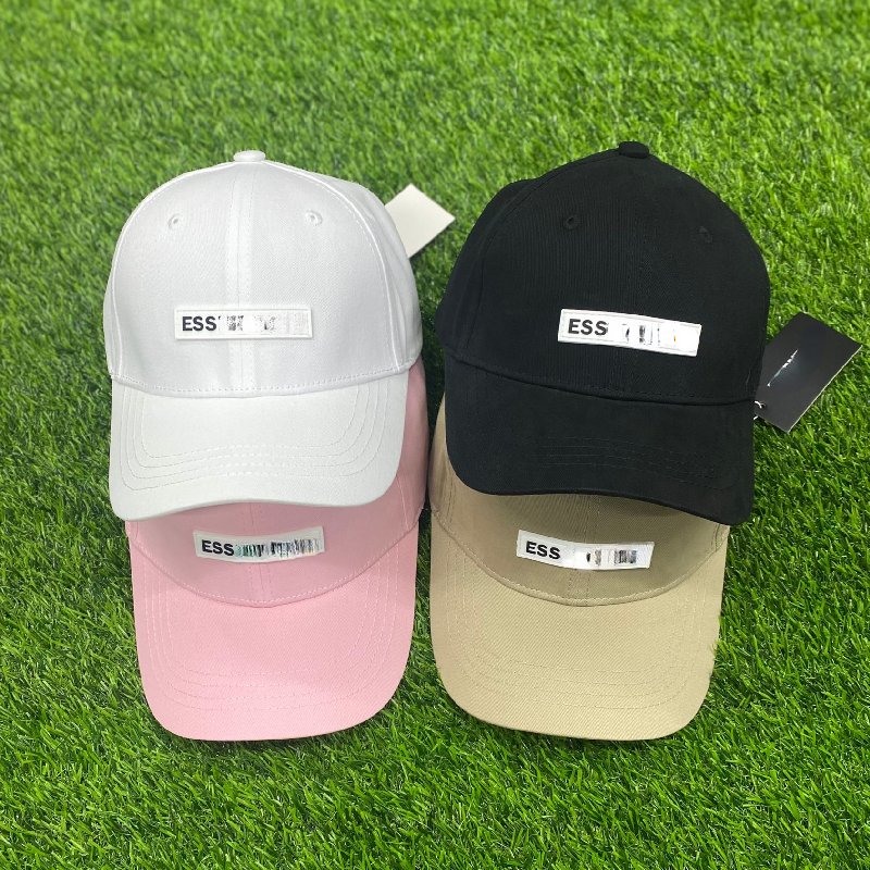 

Baseball Cap with Letters ess Ins Casual Hats Fashion Embroidery Sunbonnet for Men and Women, Black