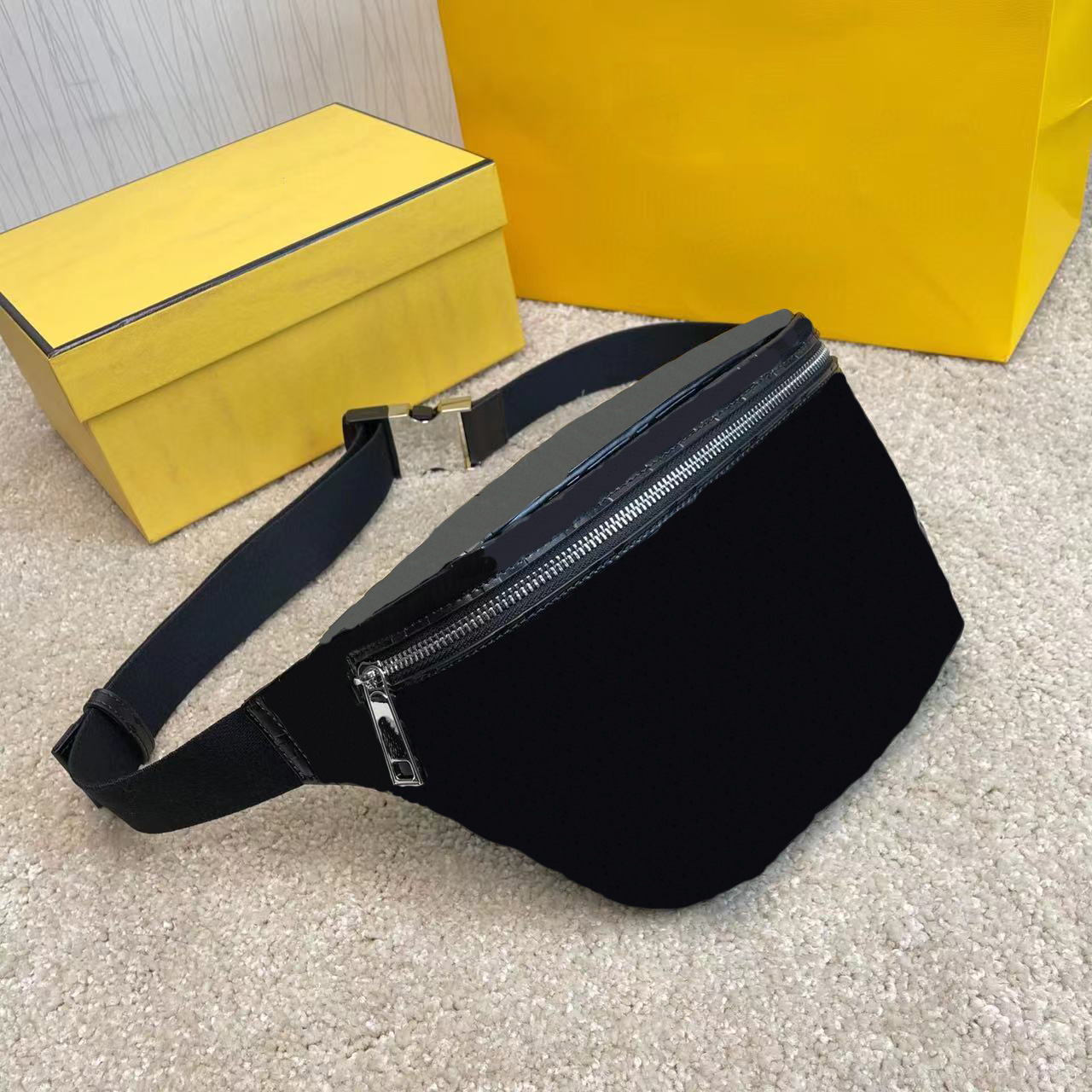 

LuxuryDesigner Belt Bags Luxury Crossbody Bags Famous Belt Bags Fashion Shoulder, 8882#black