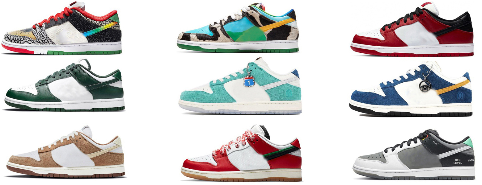 

2022 Authentic What The Paul Shoes Low Chunky Dunky J-Pack Chicago Varsity Green Kasina VX1000 Medium Curry Frame Skate Habibi Men Womens Outdoor With Original Box, 35