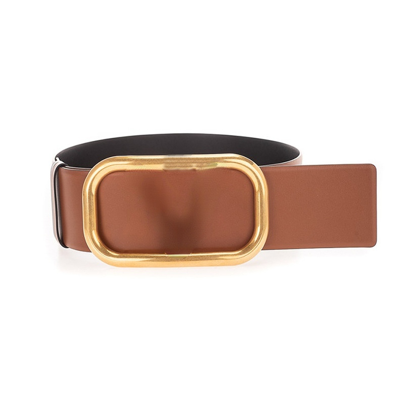 

TopSelling Reversible V Signature Wide Belt 70MM for Ladides Wedding Dress Waistband Women's Belts Designer Classic luxury, Orange