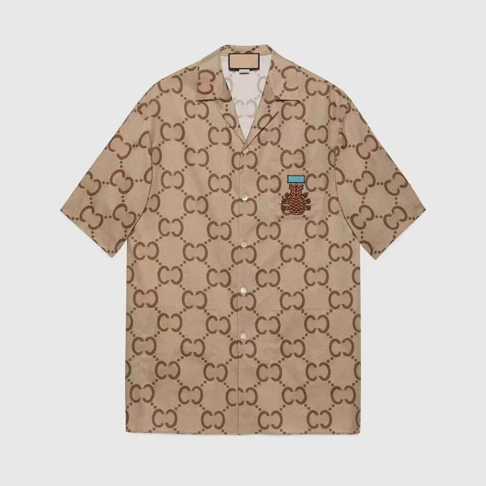 

Luxury Designer Shirts Mens Fashion Geometric print bowling shirt Hawaii Floral Casual Shirts Men Slim Fit TShort Sleeve Dress T-Shirt Variety, 16
