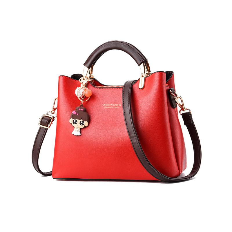 

Evening Bags & DORIS Handbags For Women Fashion Trapezoid Ladies Small Crossbody Bag PU Leather Messenger With PendantEvening, Nd-aug004