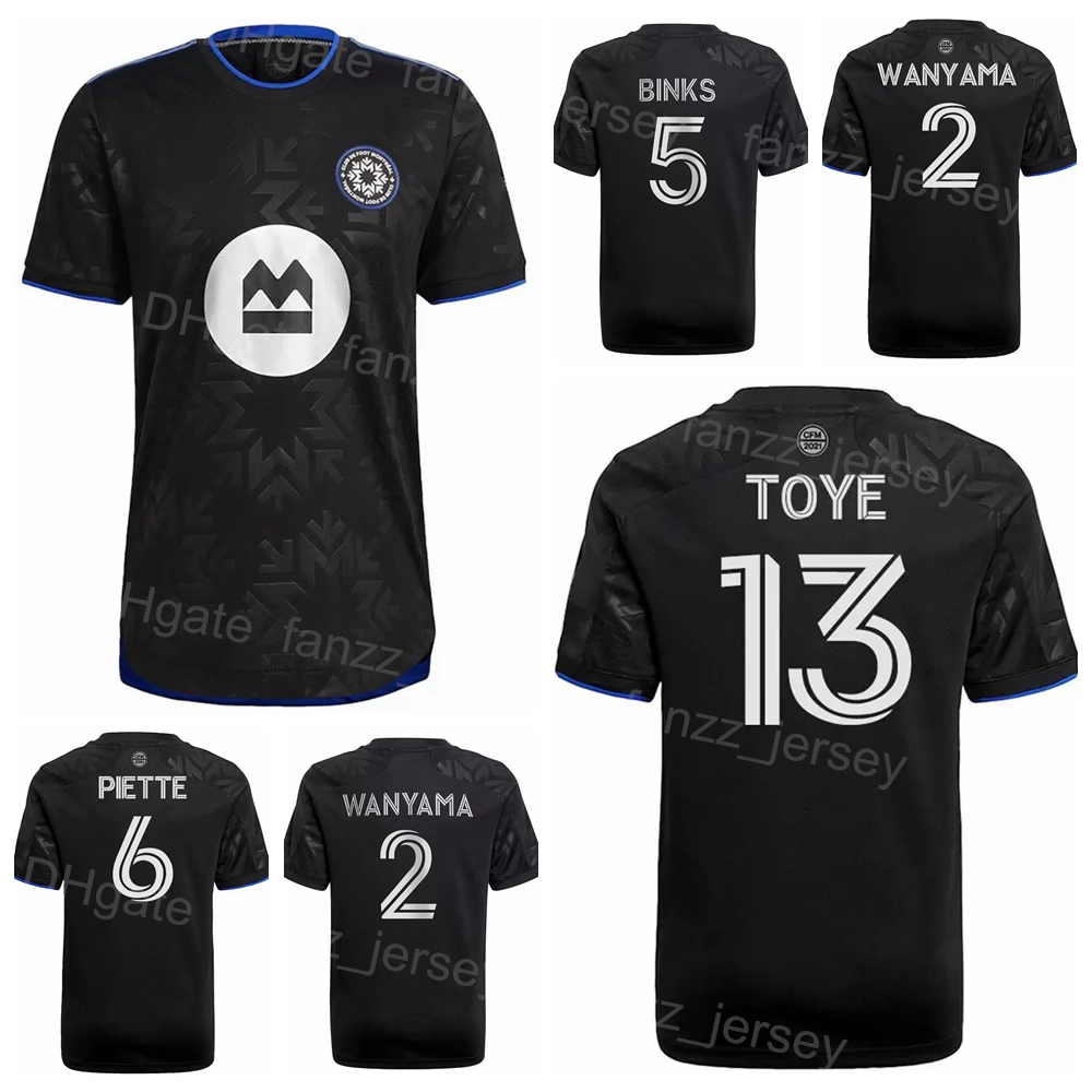 

MLS Montreal Impact 30 QUIOTO Soccer Jersey 10 TORRES 23 KAMARA 15 BRAULT-GUILLARD 3 MILLER 21 LAPPALAINEN 16 WATERMAN KONE BREZA JOHNSTON 8 MIHAILOVIC Football Kits, Black