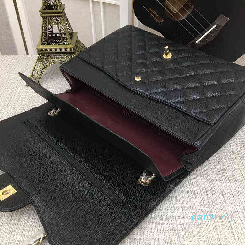 Sacs à main de concepteur de luxe Sac à contrôle de caviar épaule de la chaîne de mortelle avancée S Cow Hide Sheeptshin Women's 2024