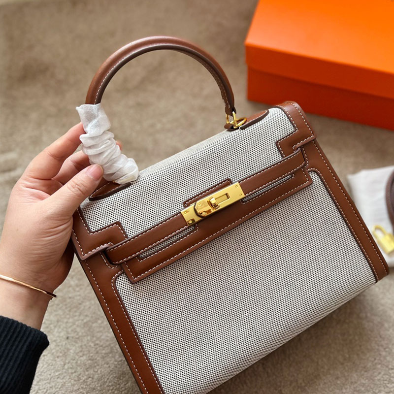 

Canvas Leather Handbags Tote Bags Crossbody Bag Top Handle Shoulder Bag Wallets Silver Twist Lock Two-tone Ruched Purse Key Removable Strap Large Capacity