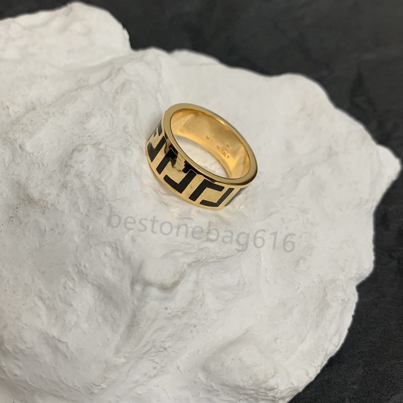 

Luxurys Designers ring Jewelry Designer Mens Engagements For Women Love Letter F Gold Ring Simplicity Necklaces