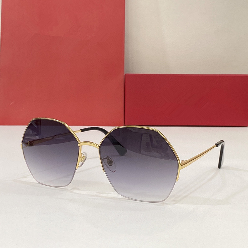 

00581 New Fashion Men and Woman Sunglasses Wrap Sunglass Square Frame UV Protection Lens Carbon Fiber Legs Summer Style Top Quality Case