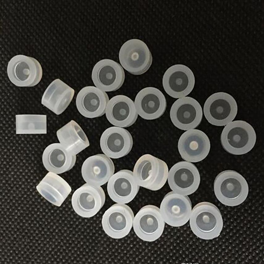 

Bag Packaging Oil Cartridge Atomizer 510 Tank Bottom Stopper Vaporizer Silicone Cap Bottoms Covers Rubber Caps E cigarette Atomize266V