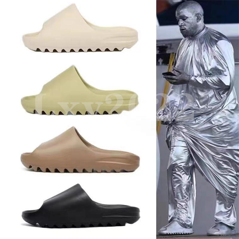 

2022 Designer Slippers Men MXT Moon Gray MX Cream Clay Slides Shoes Ochre Vermillion Mineral Blue Bone White Pure Resin Slide Sandals 36-48, #1