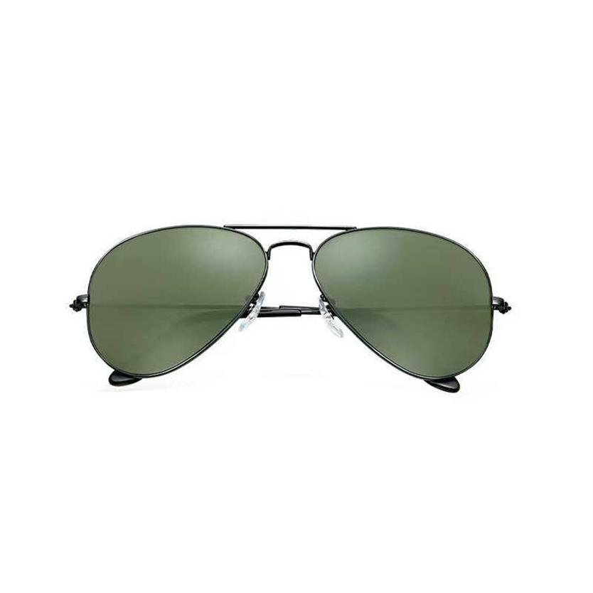 2021 Vendre des lunettes de soleil en verre rétro Aviator