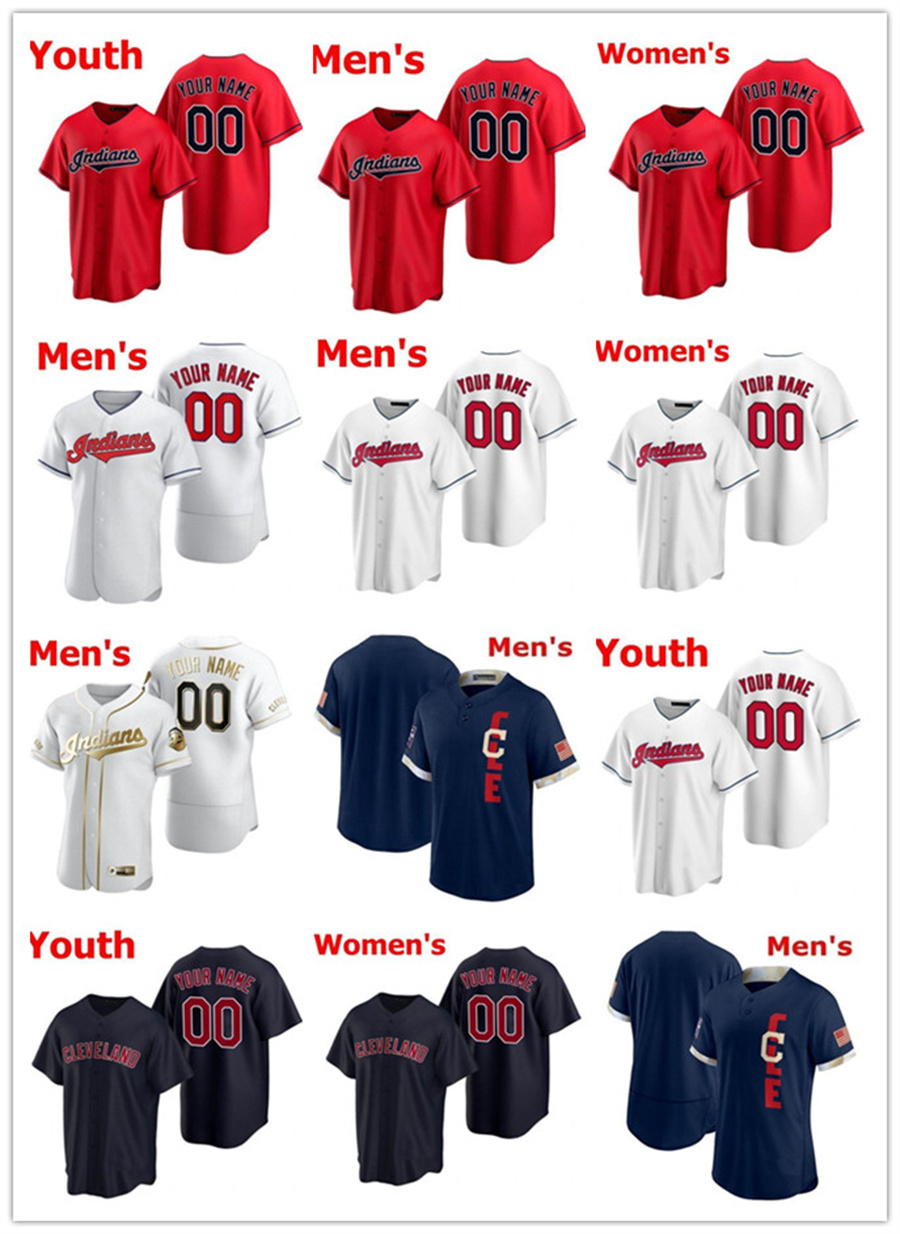 

2022 new Cleveland Men Women kids youth 2021 All-Star Game Baseball Jerseys Francisco Lindor Indians Jose Ramirez Roberto Perez Shane Bieber Franmil white