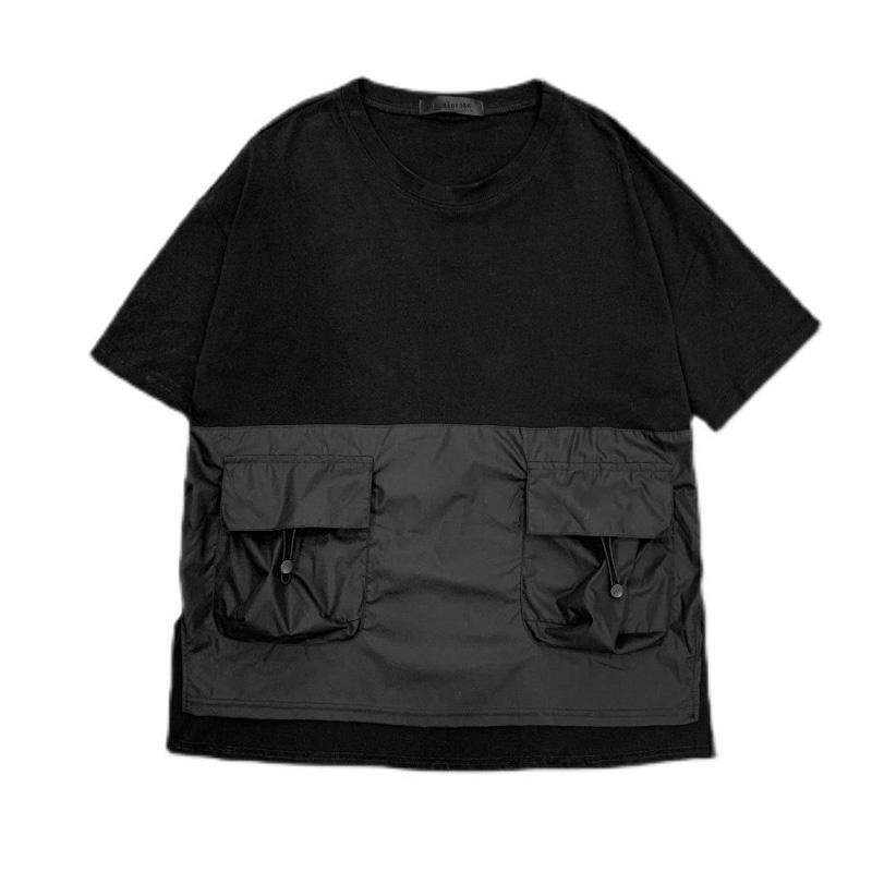 

Men's T-Shirts Unique Style Gothic Mens T Shirts Streetwear Black Tee Cotton Polyester Tshirt Fashion Men Clothing Outdoor Street Po, Ts0149---black