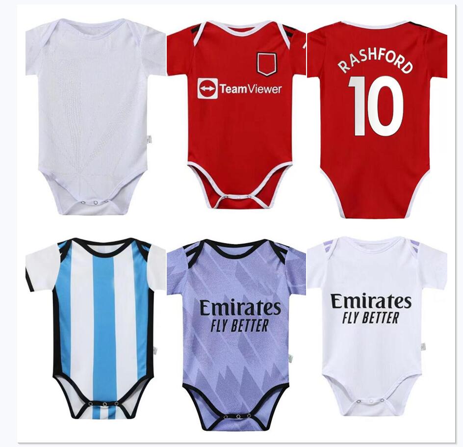 

22 23 Baby kit soccer jersey 2022 kids suit 6 to 18 months boys child sets home away football shirt Uniform top quality, Lavender