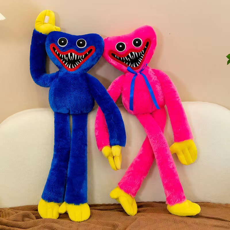 

40cm Huggy Wuggy Poppy Playtime Game Character Plush Doll Hot Scary Peluche Toys Soft Gift Toy for Kids, Multicolor
