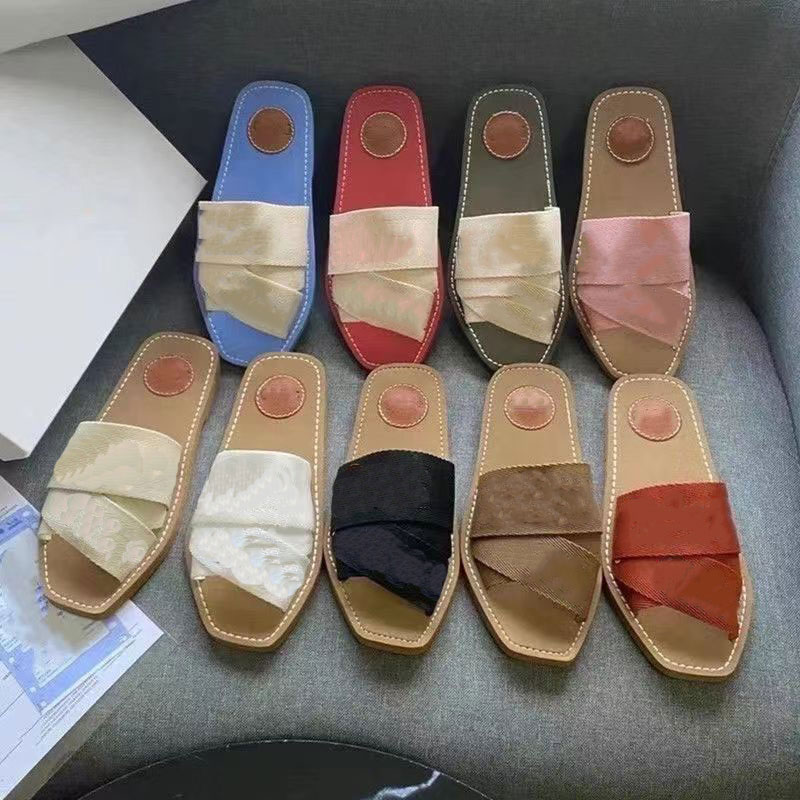 

Ladies designer slippers light Woody with Mueller shoes environmentally friendly pollution-free embroidered fabric lightweight and easy to wear 35-42