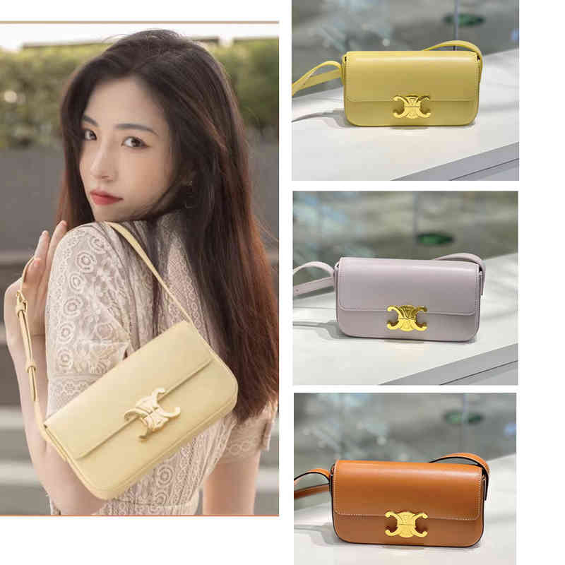 

Direct Sales of New Luxury Brand Bags Wholesale Leather Women's 2022 Crossbody Single Shoulder Armpit Buckle Hand-held, Black