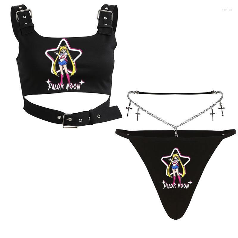 

Women's Tanks & Camis Y2k Crop Top Unique Baby Tees Korean Fashion Clothing E Girl Clothes T Shirt Cropped Bustier TopWomen's, As shown5