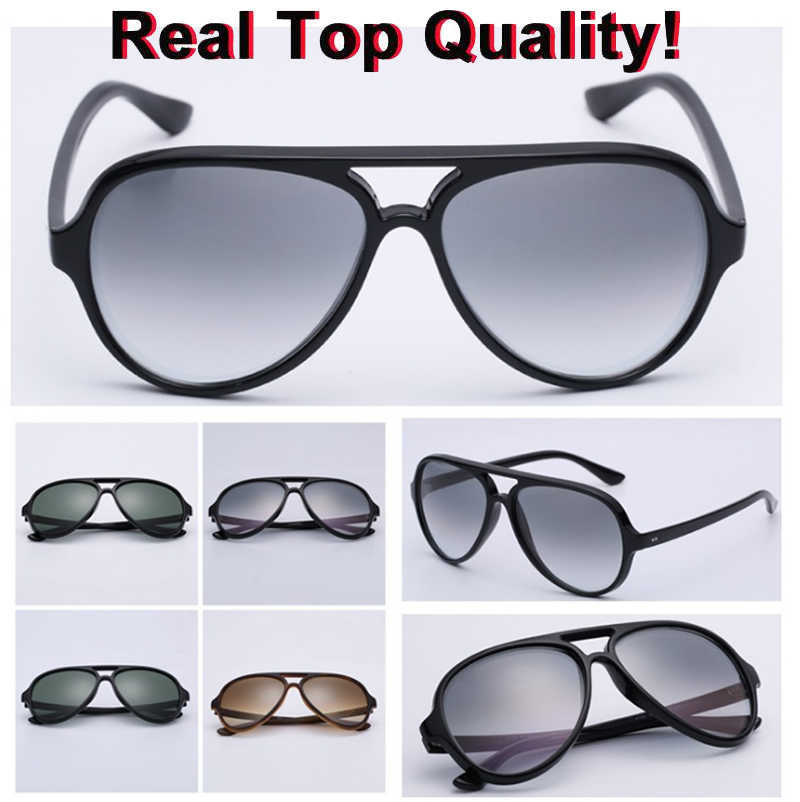 

2020 Classic Design aooko With wapiti01 Brand Glasses uv400 Fashion All-Fitreal glass lens Sunglass 4125 Sun Sunglasses Men cat 5000
