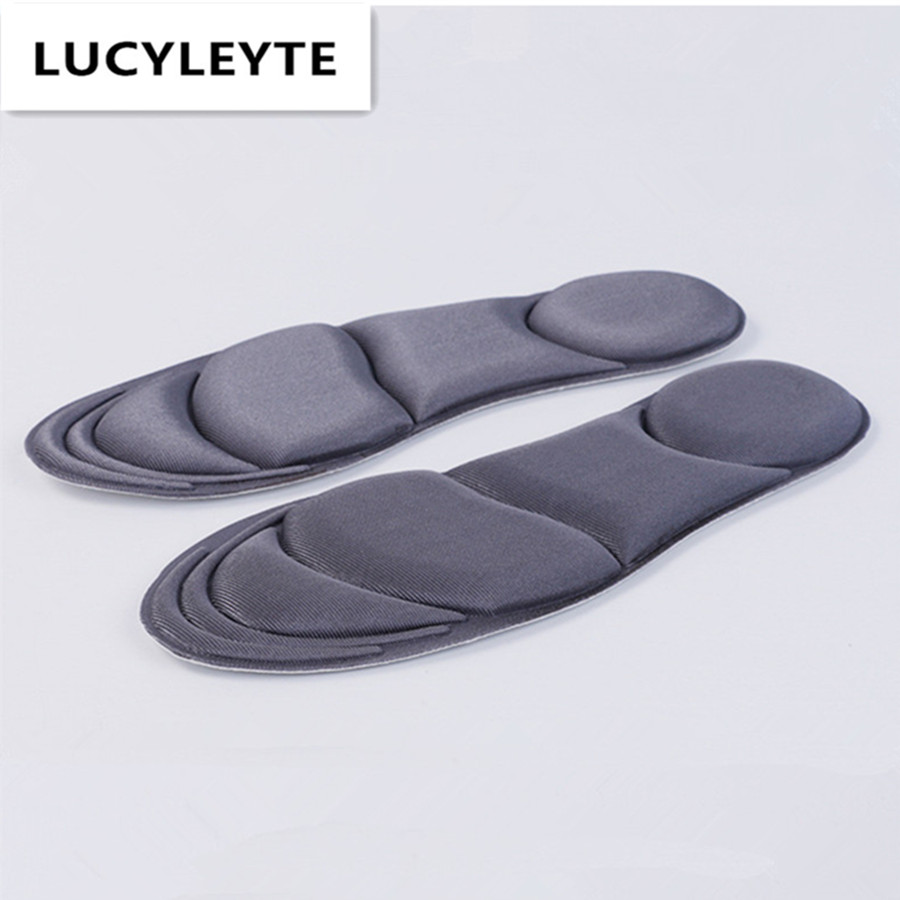 

4D slow sweat-absorbent breathable insoles deodorant deodorant foot arch pad soft shock absorption slow rebound massage insoles