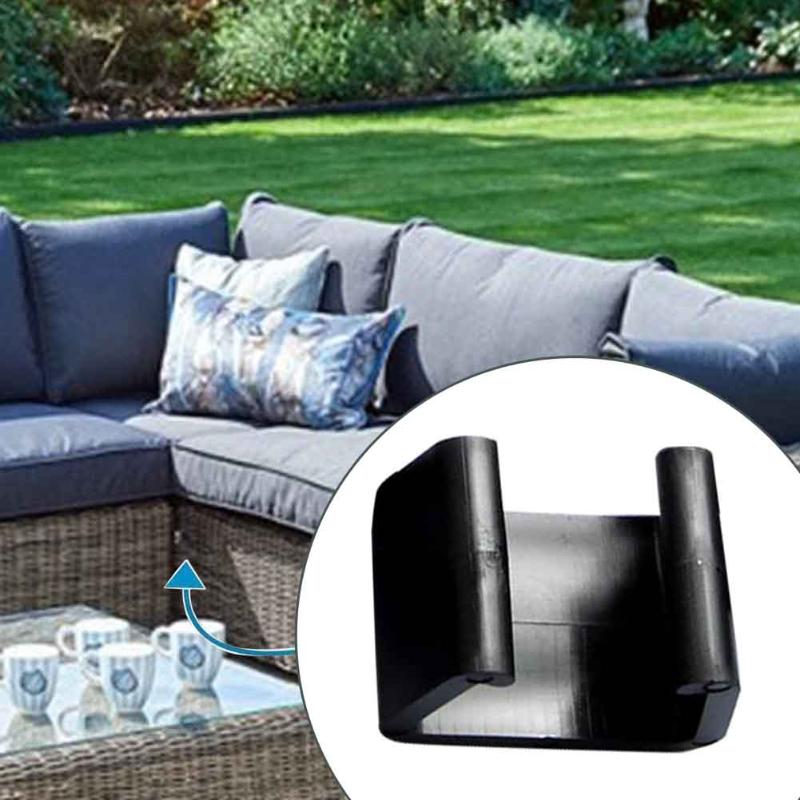 

Camp Furniture 10pcs Couch Wicker Clips Portable Plastic Rattan Chair Practical Connect Sectional Sofa Garden Outdoor Patio Home