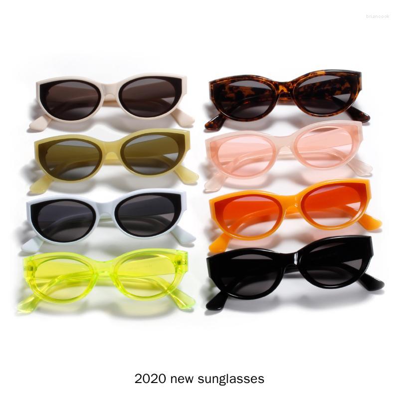 

Sunglasses Square Women Small Frame Oval Vintage Designer Men Retro NXSunglassesSunglasses
