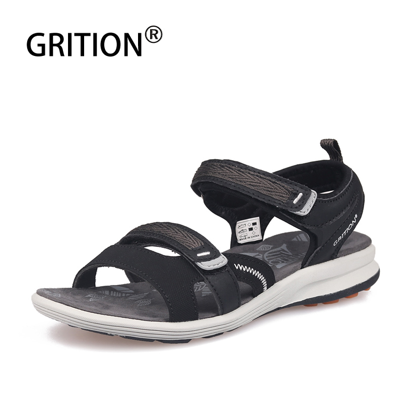 

Women Sandals Flat Open Toe Ladies Beach Outdoor Shoes High Quality Lightweight Summer Comfy Fashion Female Slipper 2020, Black