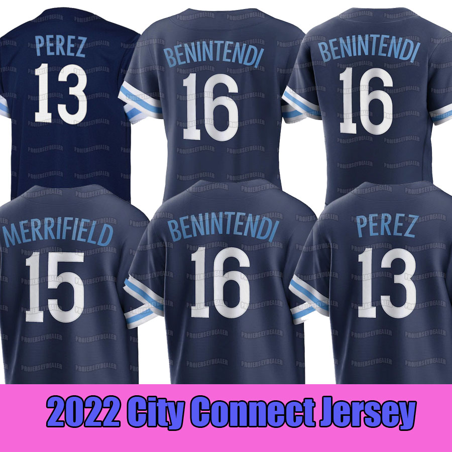 

Salvador Perez 2022 City Connect Jersey Bobby Witt Jr. Andrew Benintendi A. Taylor Lopez Alex Gordon Soler Zack Greinke, 2022 city connect flex base mens s-3xl