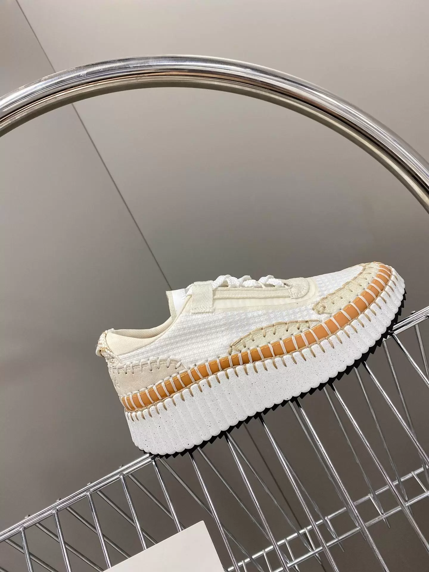 

new pattern Postage free Nama sneakers Rainbow series sports shoes cloth breathable rubber foam outsole shock-absorbing women's shoes Recycled mesh fabric, White
