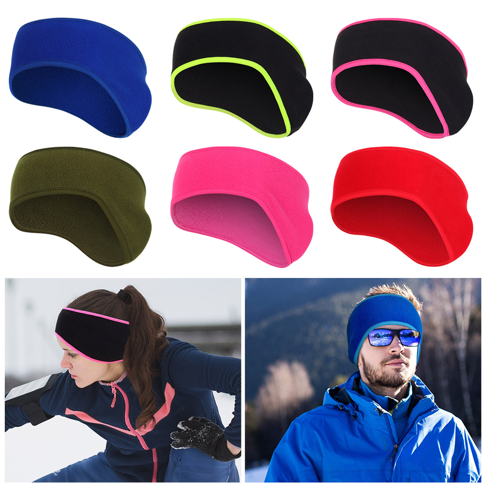 

Yoga Hair Bands Winter Warmer Skiing Fleece Ear Warmer Running Headband Women Men Outdoor Sportswear Muffs Headscarf, Customize