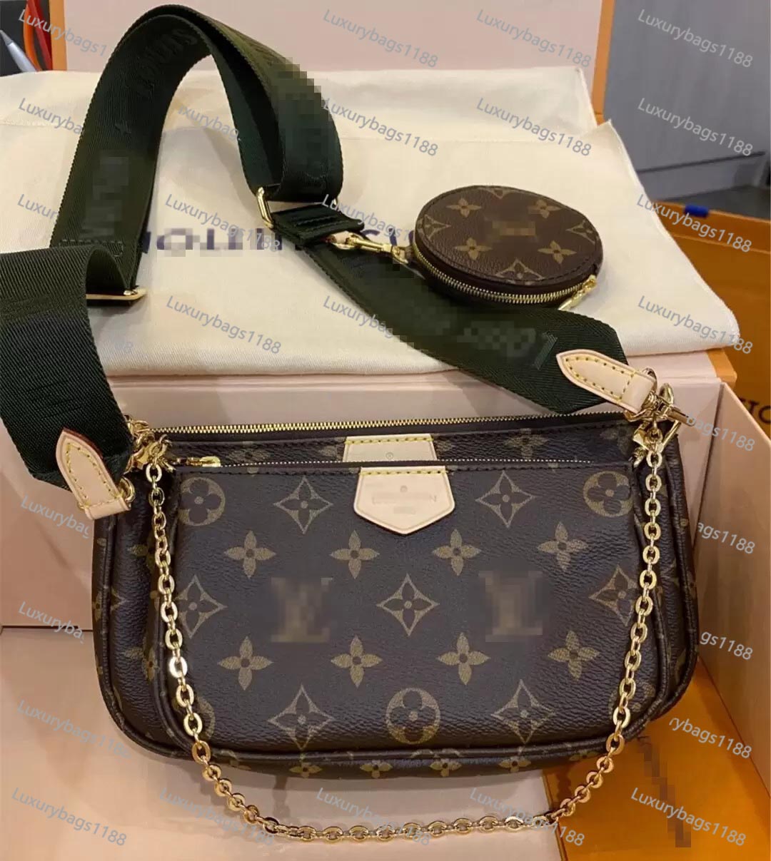 

Luxurys With Wallet Bags Card Backpack Handbags Purses Box Holder Bag Shoulder Tote Mini 3-piece Crossbody Woman Set Usddu, Shipping(no send)