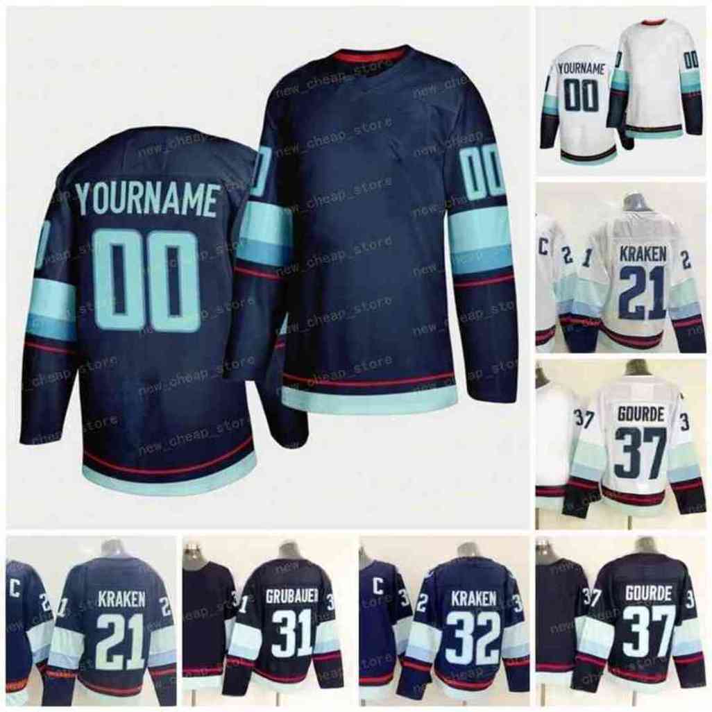 

Custom 51 Shane Wright Hockey 6 Adam Larsson Jersey 7 Eberle 21 32 13 Brandon Tanev 17 Jaden Schwartz 31 Philipp Grubauer 37 Yanni Gourde 67 Morgan Geekie White Navy Blue, Men