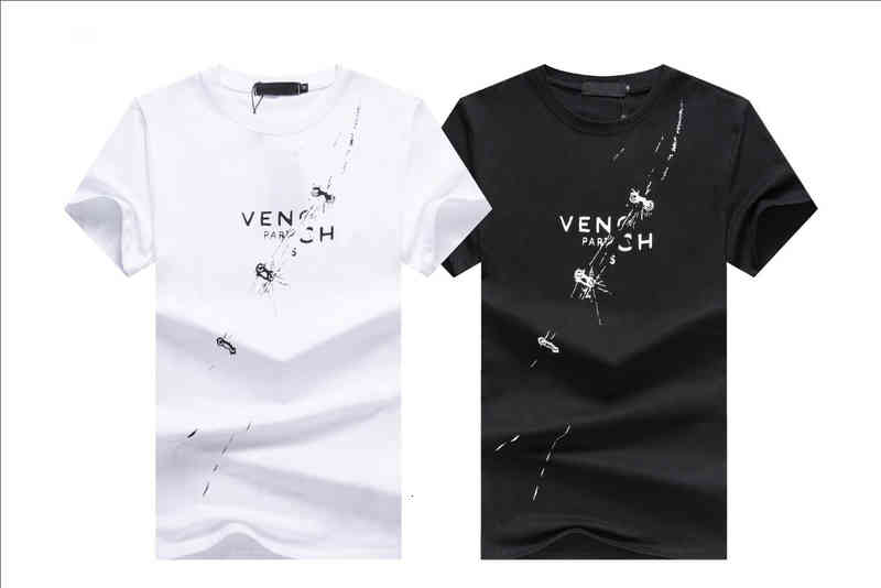 

Clothing 2022luxury Designer Men's Dress t Shirt Man Women's Summer a Fashion Trend Casual Street Women Breathable Stripe Wholesale High Quality 100%, White
