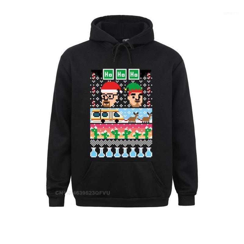 

Men' Hoodies & Sweatshirts Breaking Bad Ugly Christmas Style Hoodie Men Walter White Leisure Cotton Tees Harajuku Pullover Europe Clothing, Black