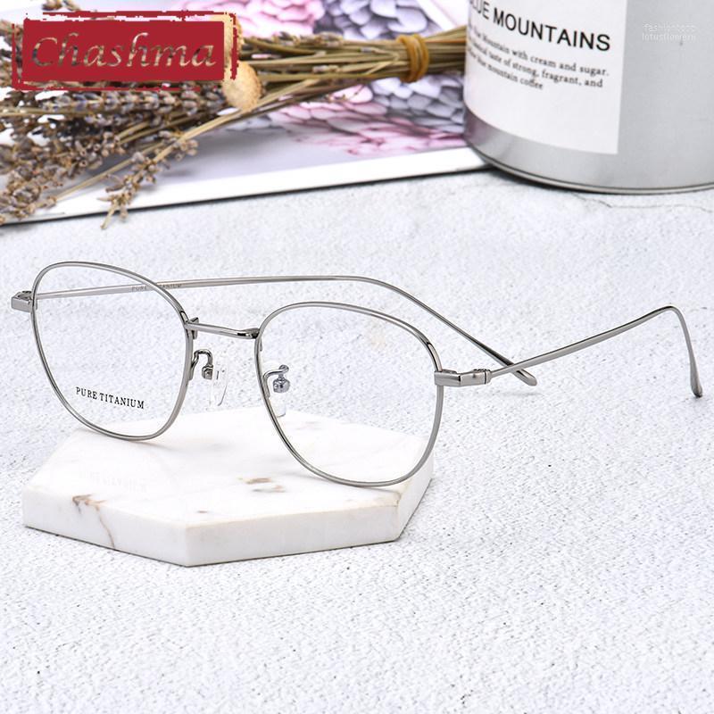 

Fashion Sunglasses Frames Chashma Top Quality Prescription Glasses Frame Men Pure Titanium Light Weight Eyewear Gold Eye For WomenFashion