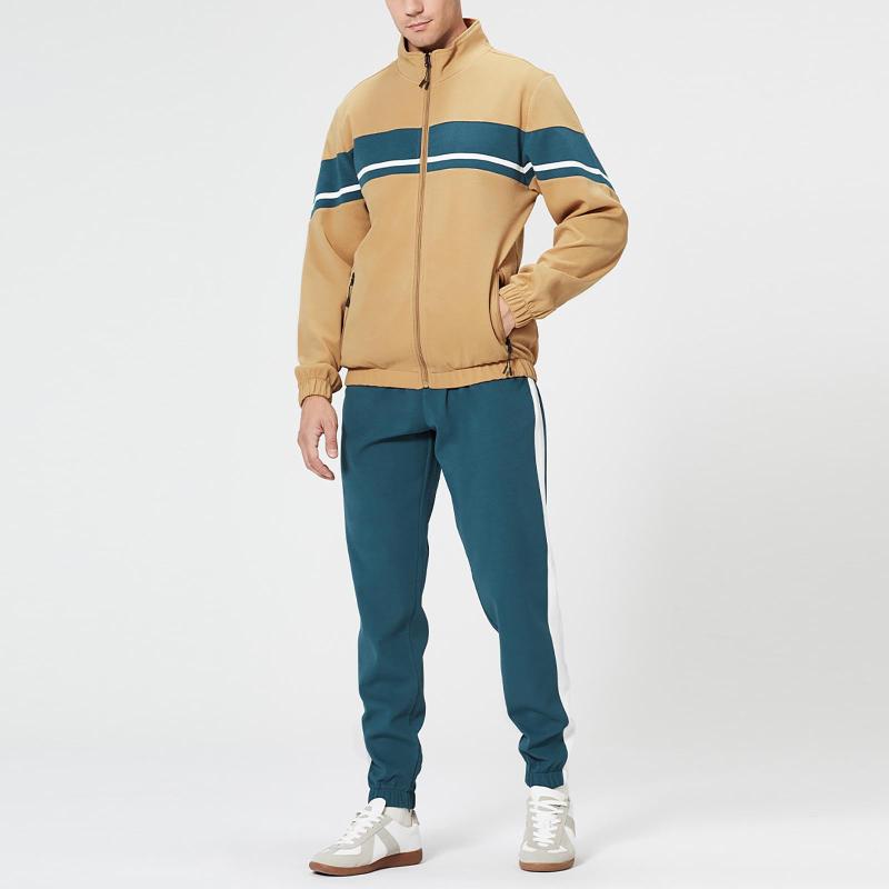 

Men' Tracksuits Men Tracksuit Autumn Winter Men' Set Brand Sports Suit Jacket Pants 2 Pieces Fashion Casual Track 2022 ClothingMen, Black