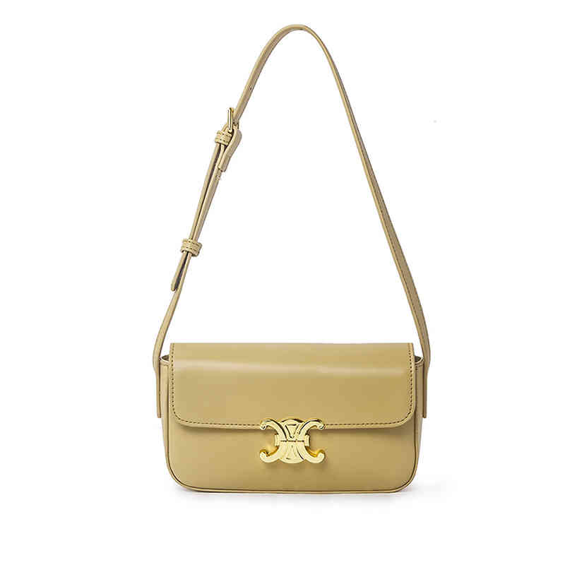 

New Arc De Triomphe Armpit Same c Shoulder 2022 Luxury Brand Fashion Design Versatile Ladies Bags, White