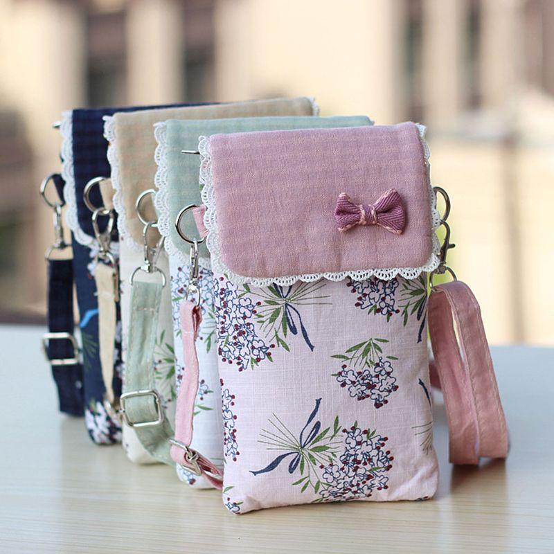 

Evening Bags Women Mobile Phone Shoulder Bag Crossbody Pouch Case Belt Handbag Purse Wallet, Pk