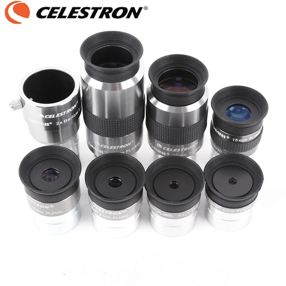 

Celestron OMNI 4mm 6mm 9mm 12mm 15mm 32mm 40mm HD Eyepiece 2x Barlow Lens Fully Multi-Coated Metal Astronomy Telescope Monocular282h