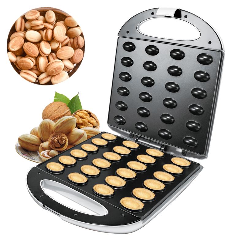 

Bread Makers Electric Nut Cake Maker Automatic Waffle Baking Machine Sandwich Toaster Breakfast Pan Dried Snack Tools