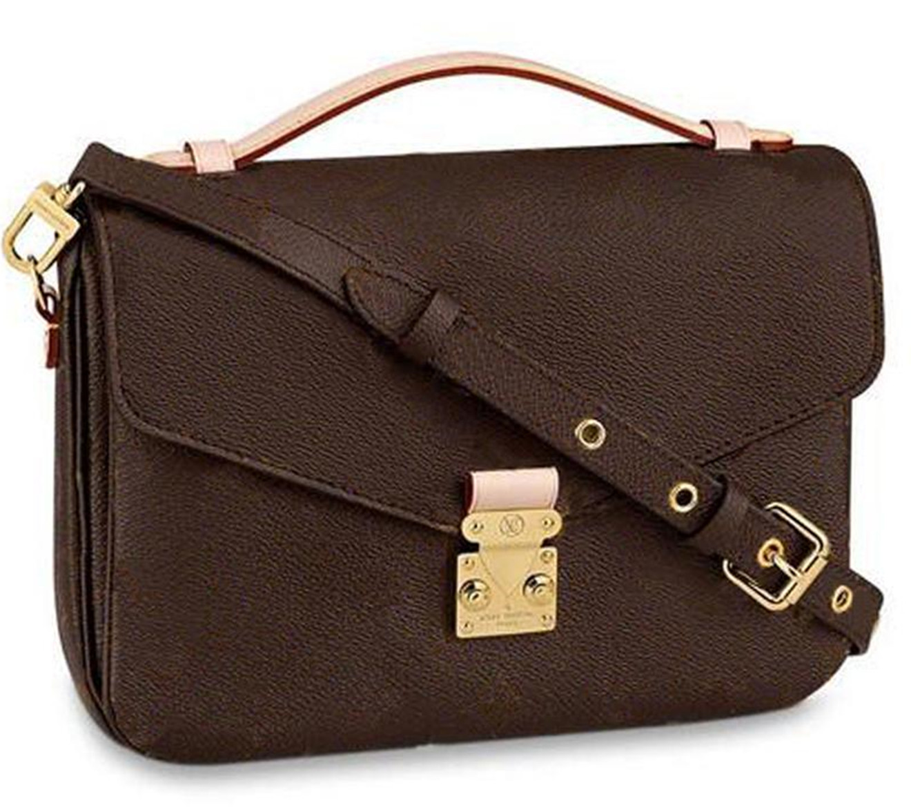

2022 Woman handbag Bag Date code serial number Quality Leather women purse messenger shoulder body handbags M44875 M41487, 11