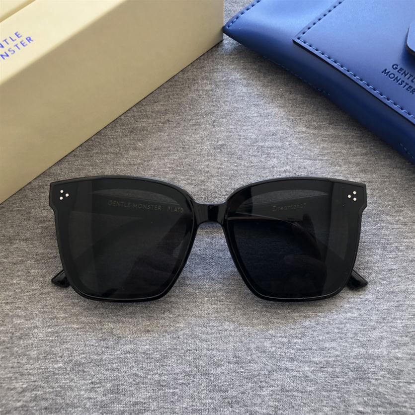 2020 Nouvelles lunettes de soleil GM Femmes classiques Monster Square Square Sun Vintage Lady Brand Designer Sunglasses Dreamer 17 T20288C