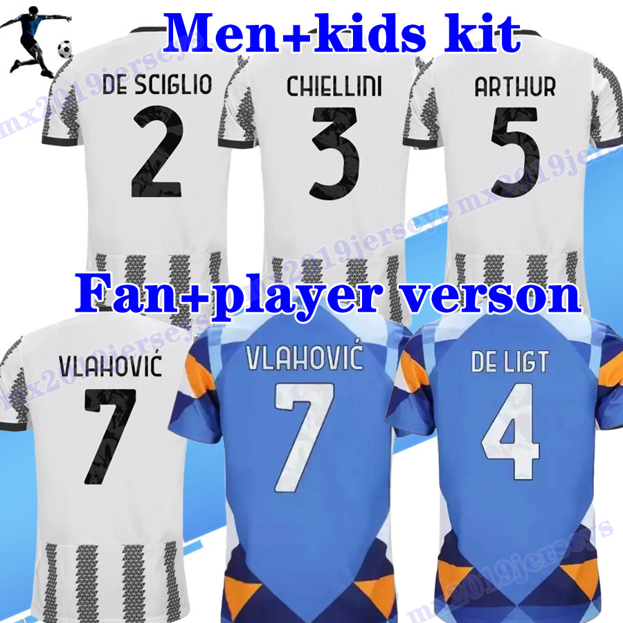 

22 23 fans player version soccer jerseys KEAN DYBALA MORATA CHIESA McKENNIE LOCATELLI 2022 2023 juVs Kits Men Kids uniform Football Shirt, Men home
