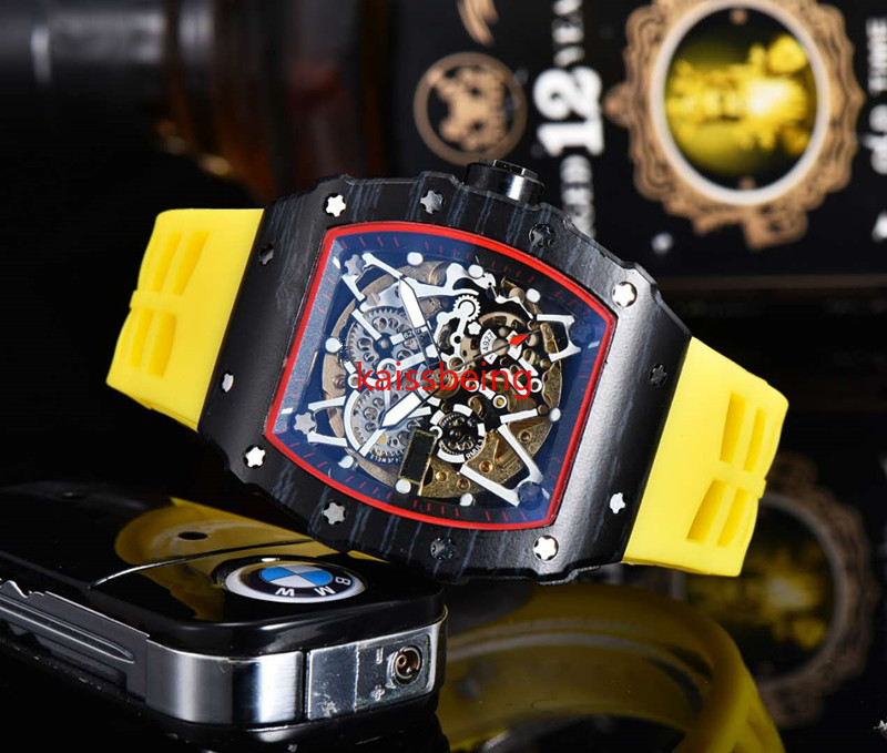 

LAW Luxury men's automatic watch men's sports men's silicone quartz watch