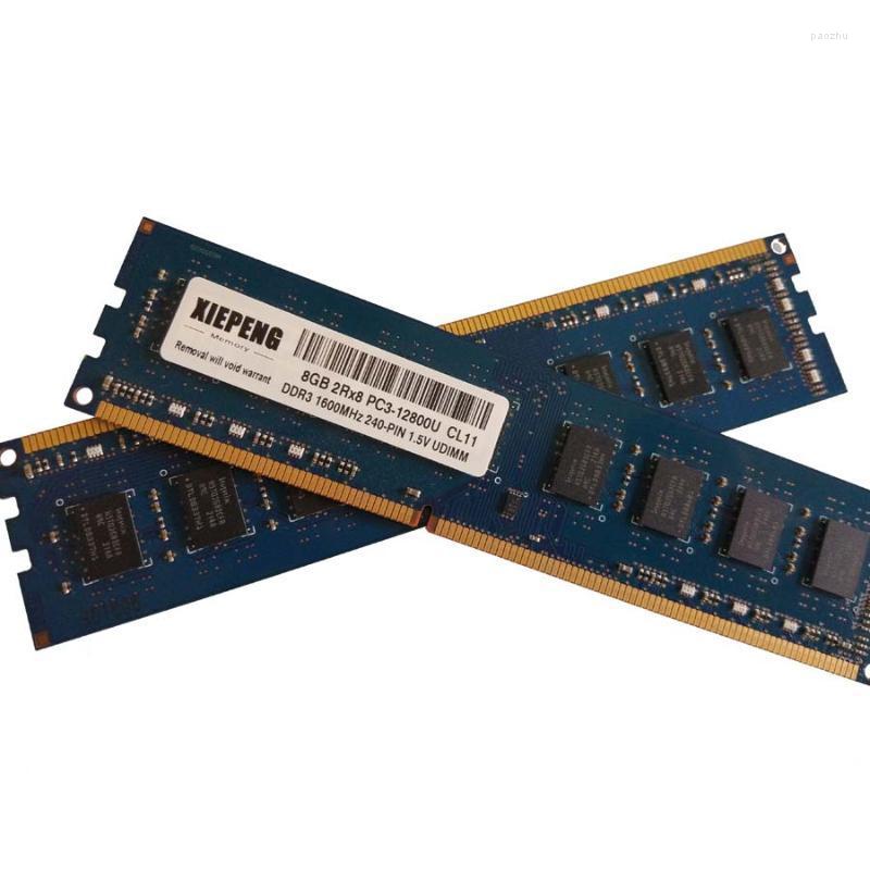 

RAMs Desktop Memory 8GB 2Rx8 PC3-12800U 1600MHz DDR3 8g 1600 MHz Pc3 12800 RAM 240-PIN UDIMMRAMs