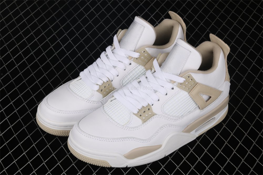 

4 Linen Sand 487724-118 Basketball Shoes Womens Mens Size US 4-10 36-44