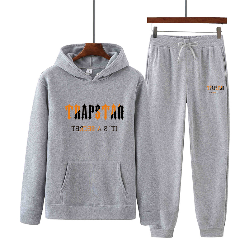 Designer Survêtements Survêtement D'hiver Hommes Femmes TRAPSTAR Imprimé Sportswear Basketball De Luxe Lâche Pull À Capuche Pantalon Couple Ensem